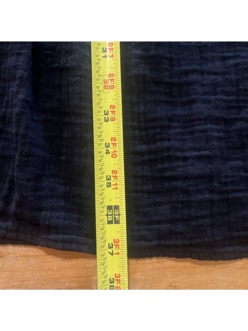 Old Navy Sz Xl Black Pockets Flutter Sleeve Crinkle Gauze Mini Swing Dress - Picture 10 of 12